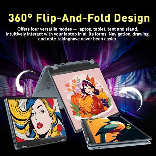 11.6" HD Touchscreen Chromebook, 2-in-1 Laptop, 4GB LPDDR3, 64GB eMMC, Blue C924760