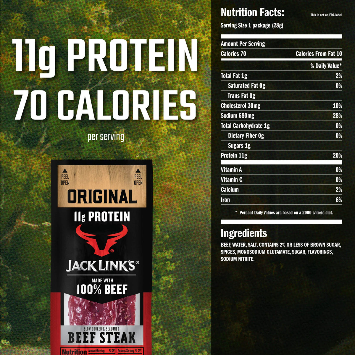 1 Oz 12 Ct Beef Steaks A513