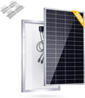 120 Watts Monocrystalline Solar Panel with Mounting Z Brackets N27375
