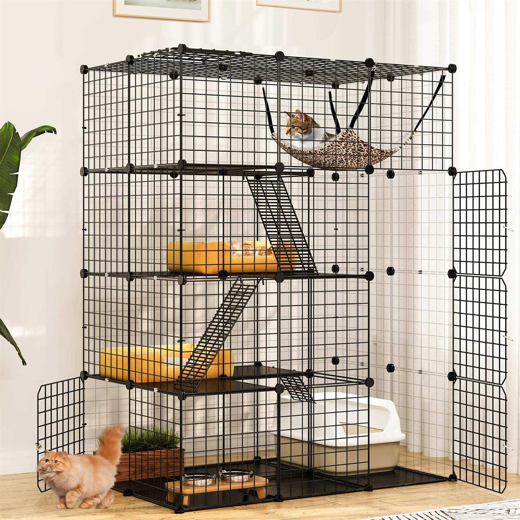 4 Tier Cat Hammock Cat Enclosure K69403