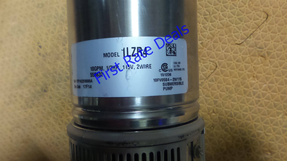 1/2HP 115V 2 Wire Deep Well Pump A89633