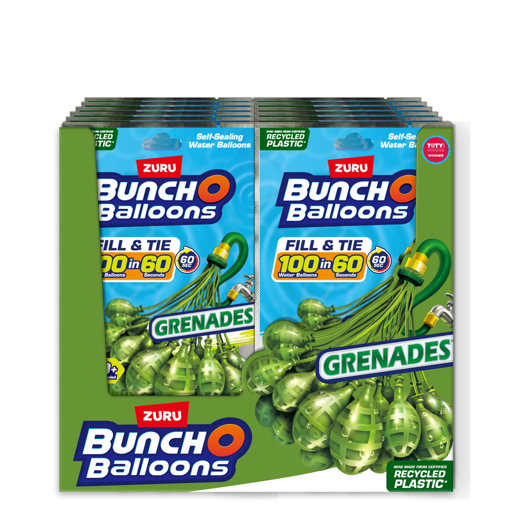 100 Rapid-Filling Self-Sealing Water Balloons (3 Pack) M722
