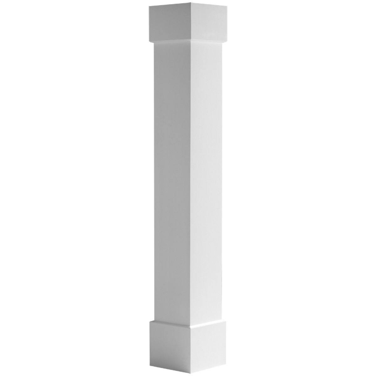 10x22W x 6&H Craftsman Classic Square Non-Tapered Smooth Column C939298
