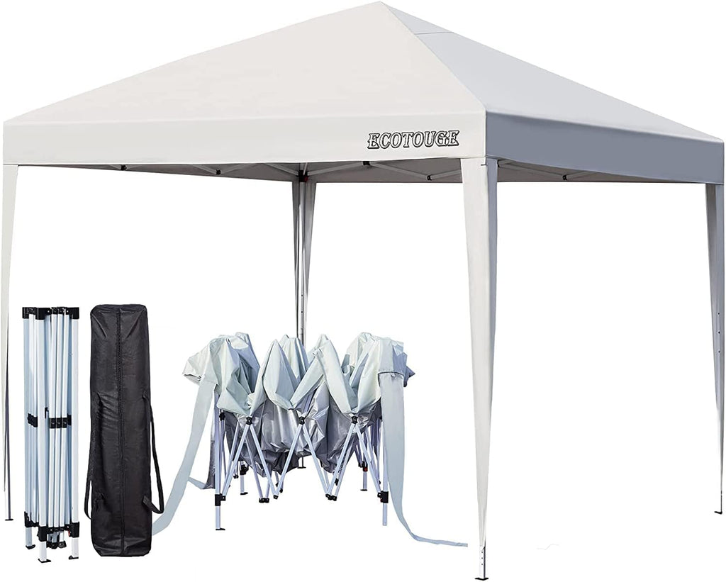 10 x 20 White Canopy Tent with Sidewalls V92086
