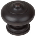 1.5-inch Oil Rubbed Bronze Cabinet Knobs (Pack of 25) K732