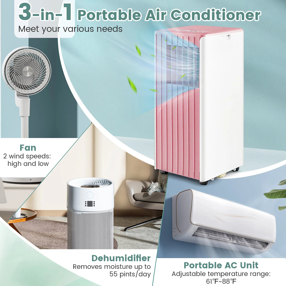 10000 BTU Portable Air Conditioner U958231