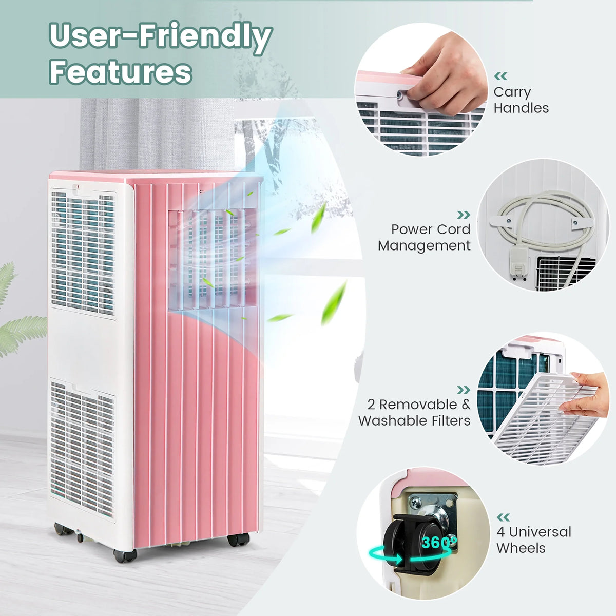 10000 BTU Portable Air Conditioner U958231