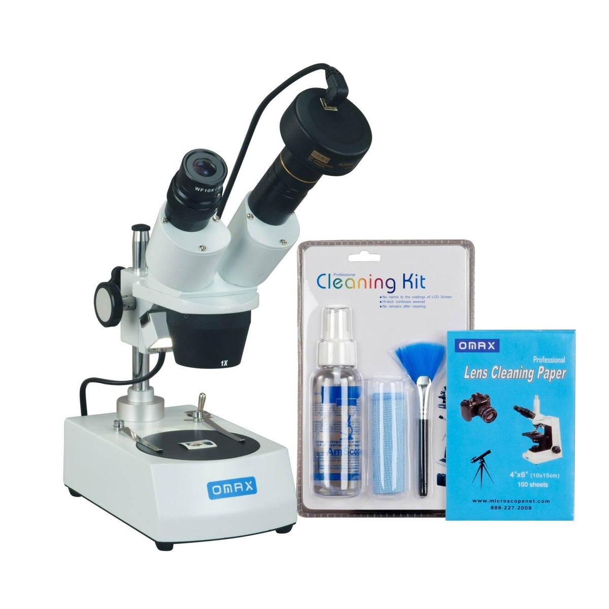 10X-30X Binocular Stereo Microscope with Dual Lights G54818