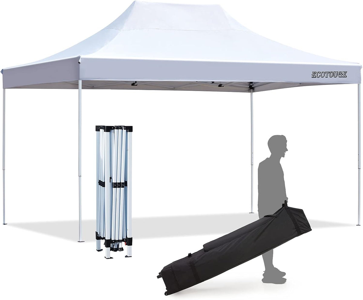 10 x 20 White Canopy Tent with Sidewalls V92086
