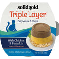 Solid Gold Triple Layer Pate Mousse & Shreds Pumpkin Cat Food J133