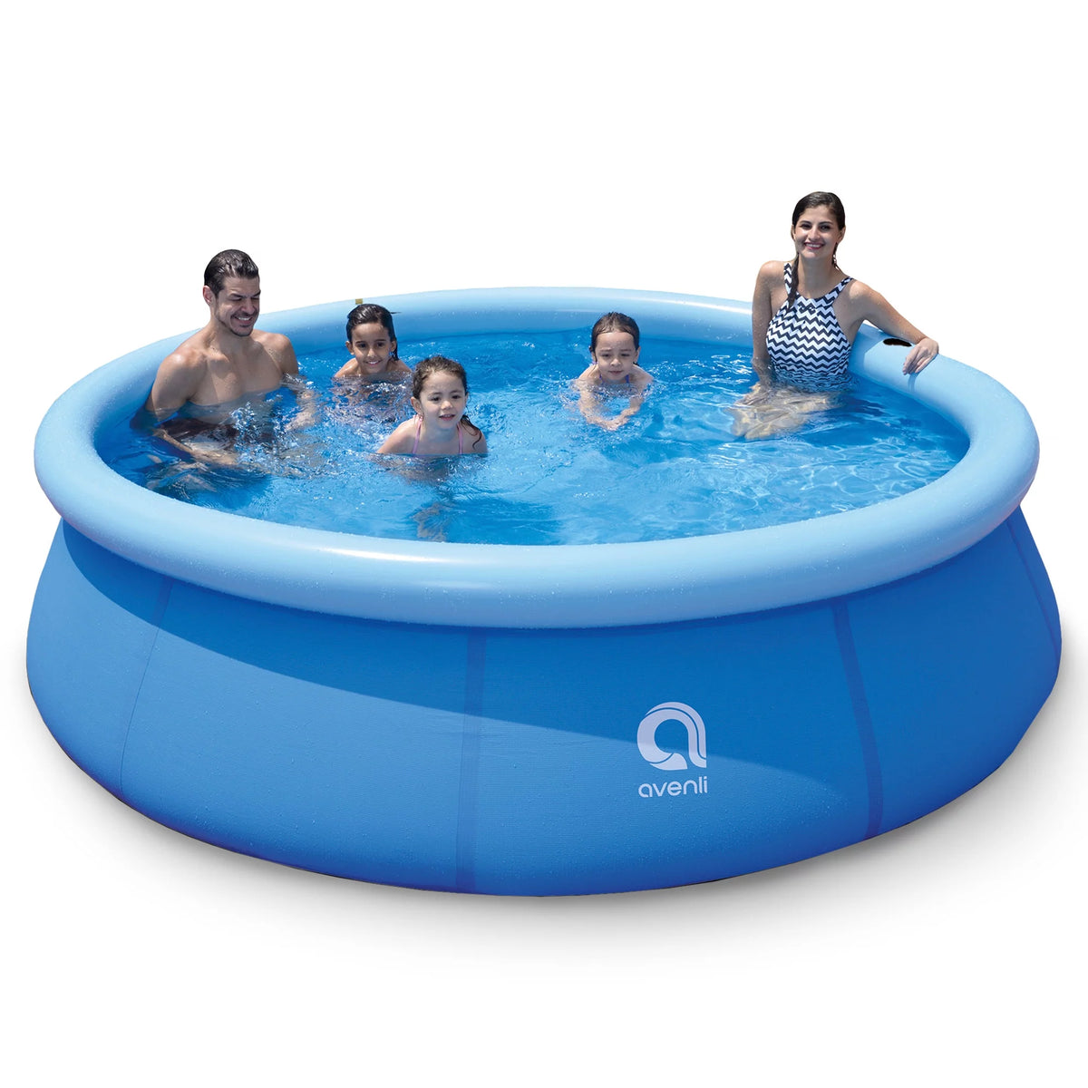 10 Ft x 30 In Inflatable Swimming Pool Z748