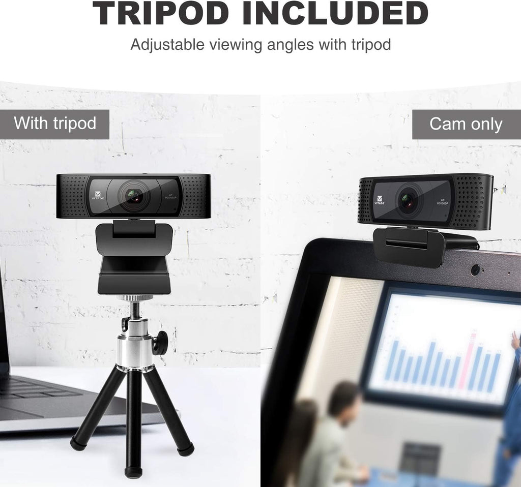 1080P Webcam with Microphone & Cover Slide R34568