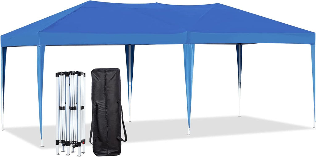 10 x 20 White Canopy Tent with Sidewalls V92086