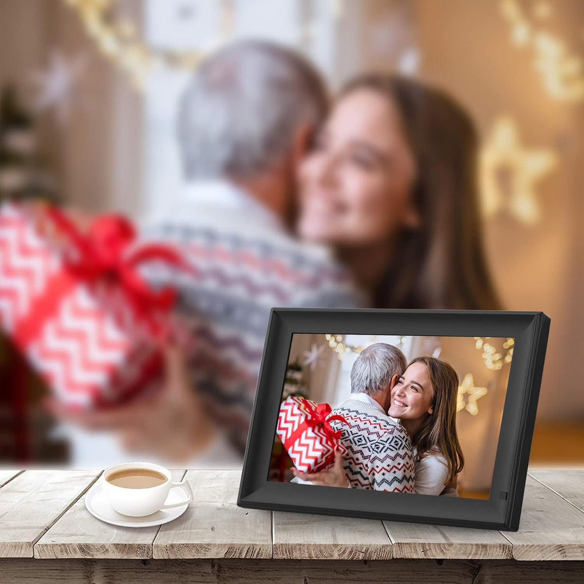 10.1 Inch LCD Digital Photo Frame with Remote Control V841