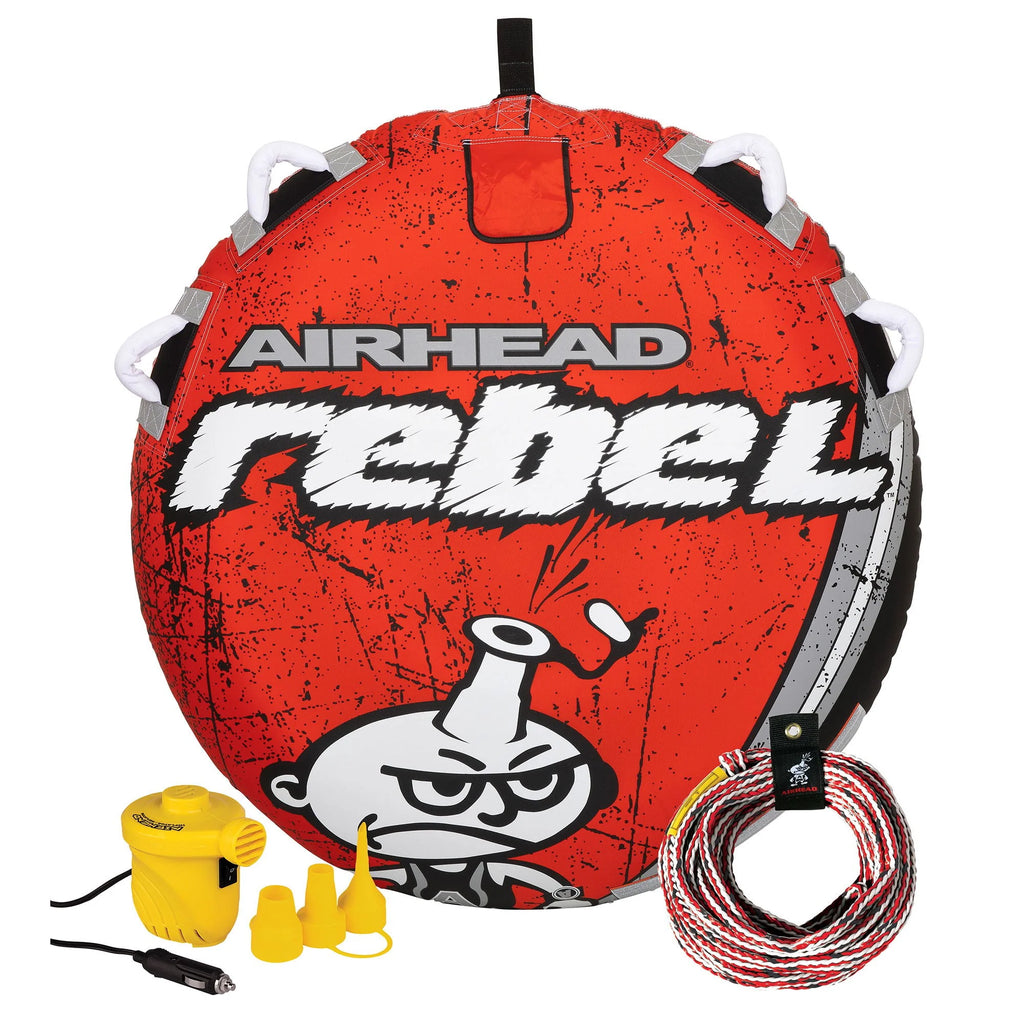 1 Person Towable Tube Kit with Rope and 12V Pump Y471297