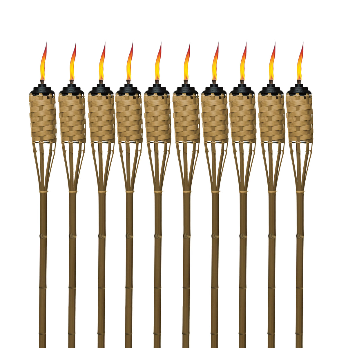 10-Pack 57" Bamboo TIKI Torch X8811