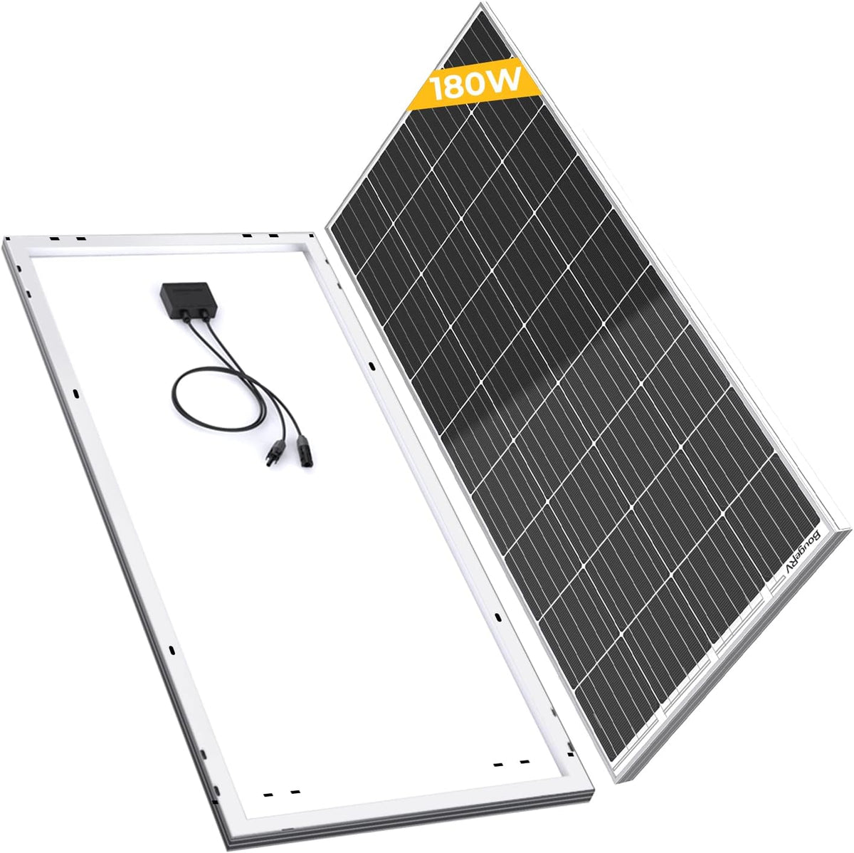 120 Watts Monocrystalline Solar Panel with Mounting Z Brackets N27375